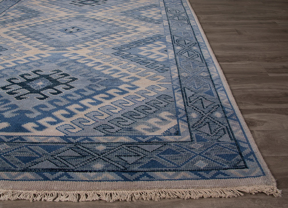 Village Hobbs Dusty Blue/Blue Heaven Area Rug