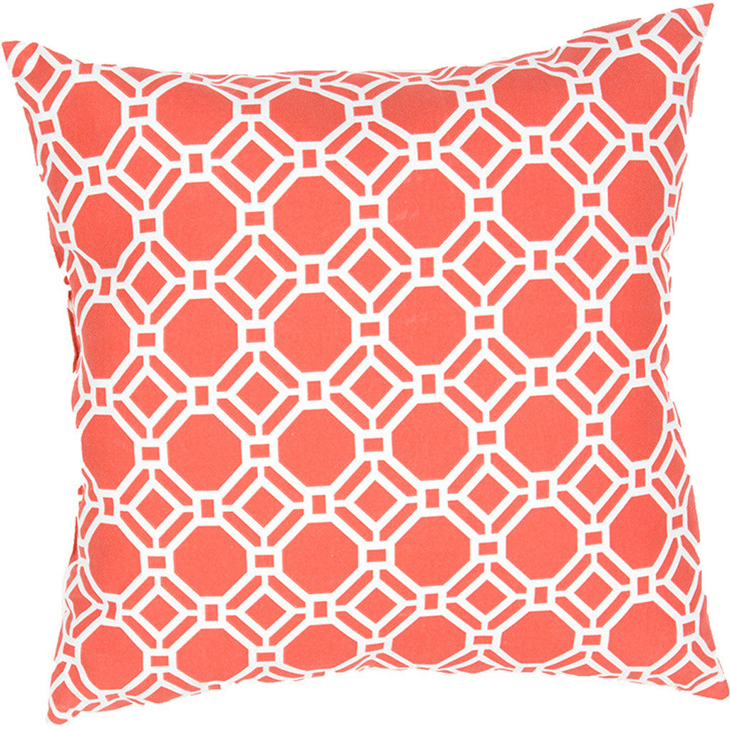 Veranda Rossmere Terrace Poppy Pillow