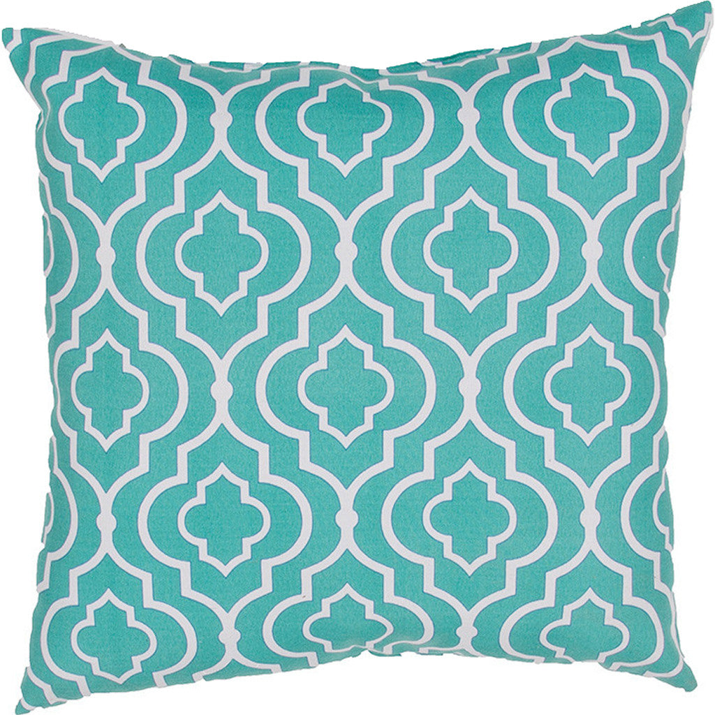 Veranda Starlet Fresco Peacock Pillow