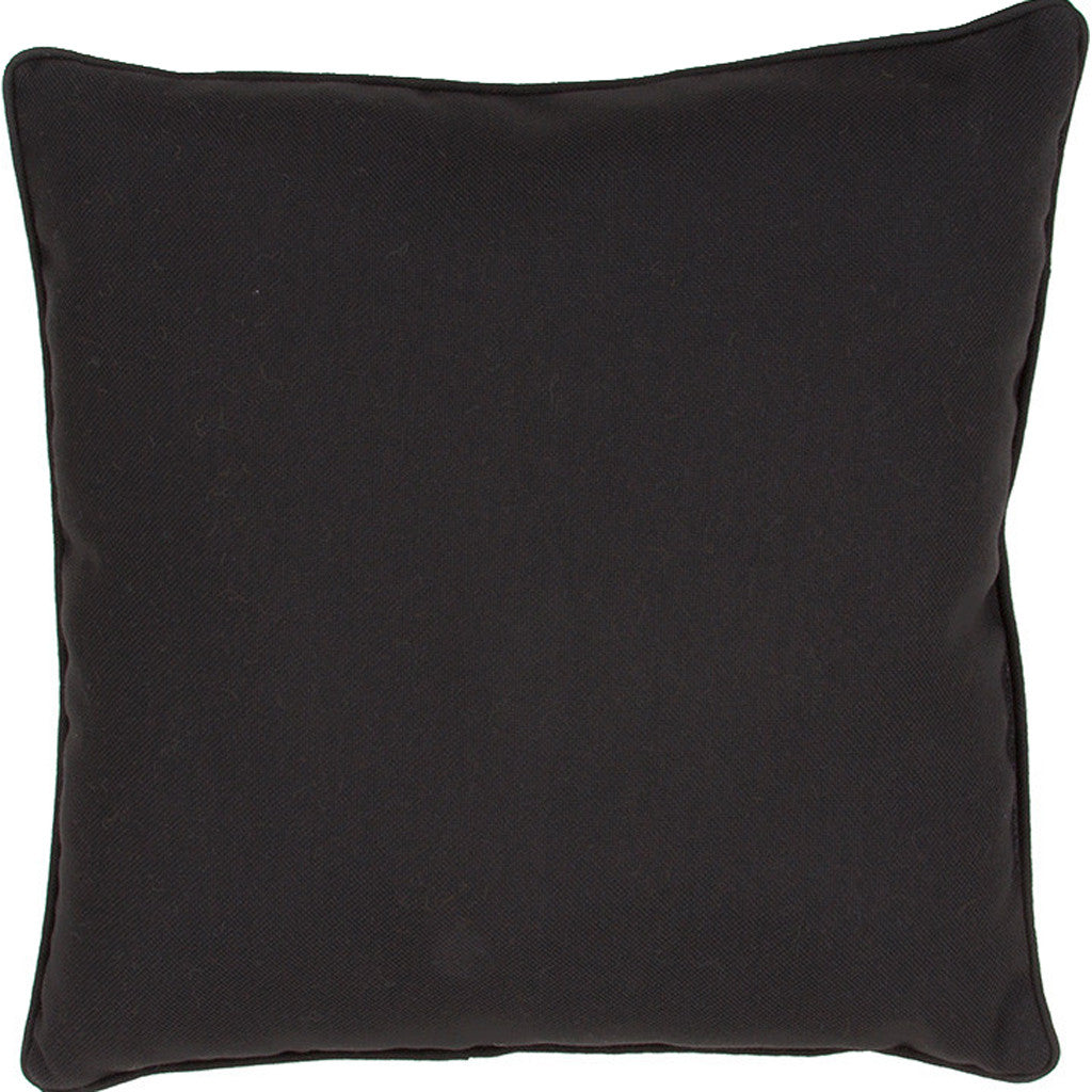 Veranda Od Vogue Black Pillow