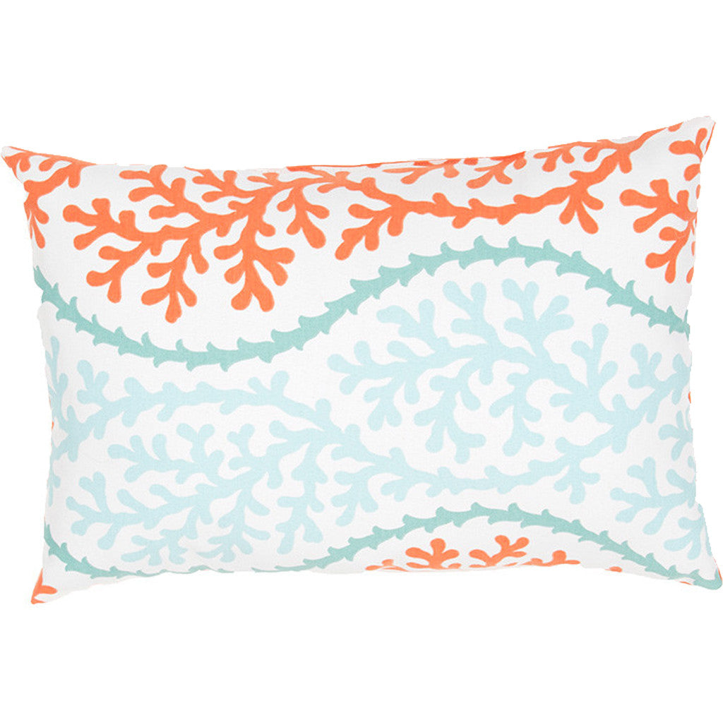 Veranda Odl Coral Splendor Coral Pillow