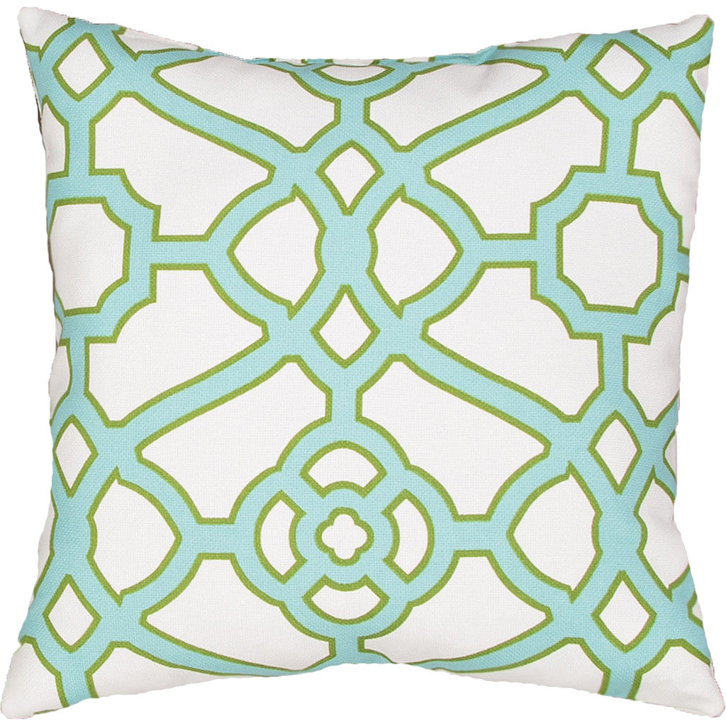 Veranda Odl Pavilion Frtw Snow White/Blue Radience Pillow