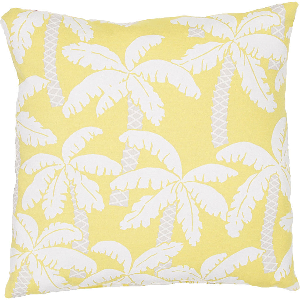Veranda Odl Palm Green Sheen/Cloud Dancer Pillow