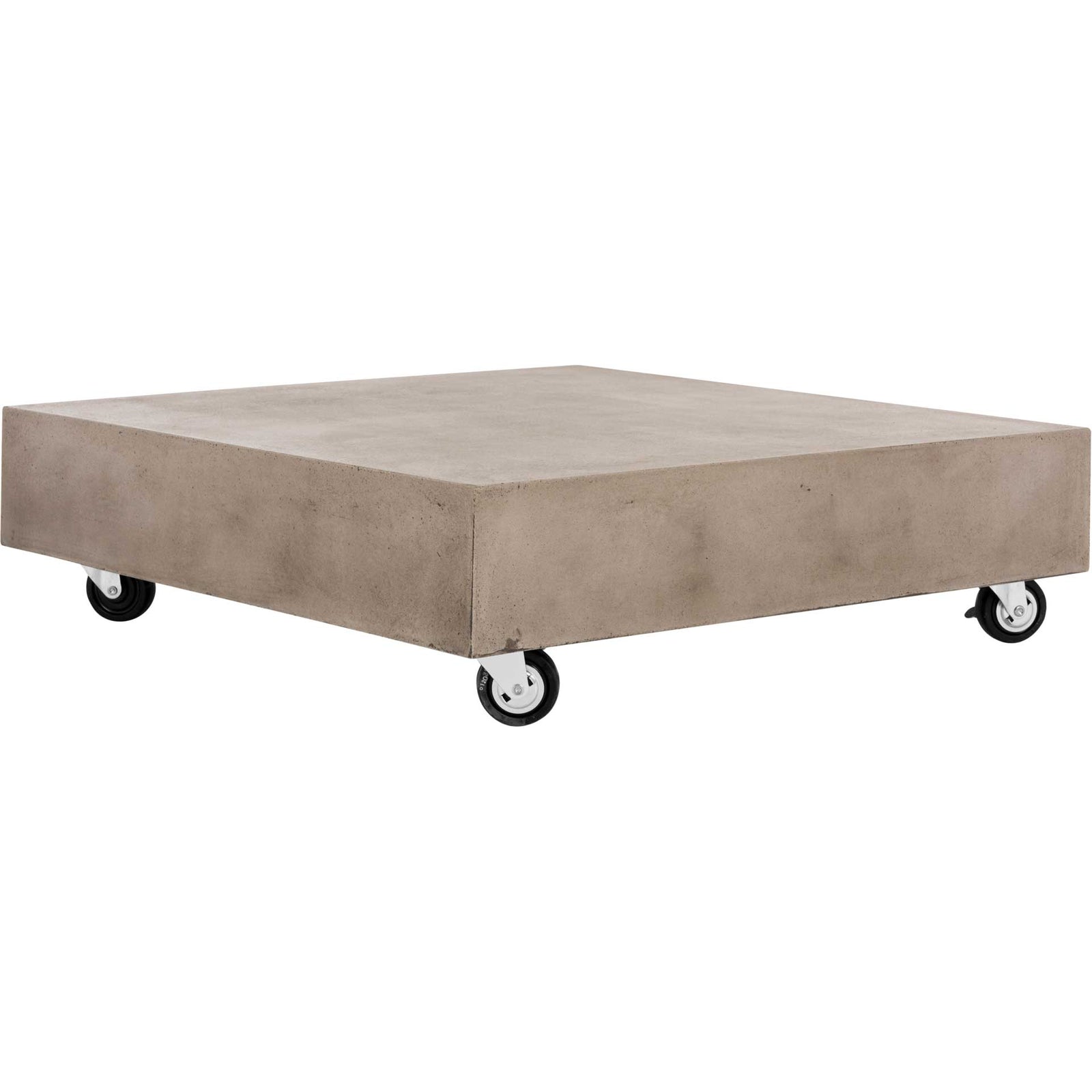 Gabrielle Modern Concrete Coffee Table Dark Gray