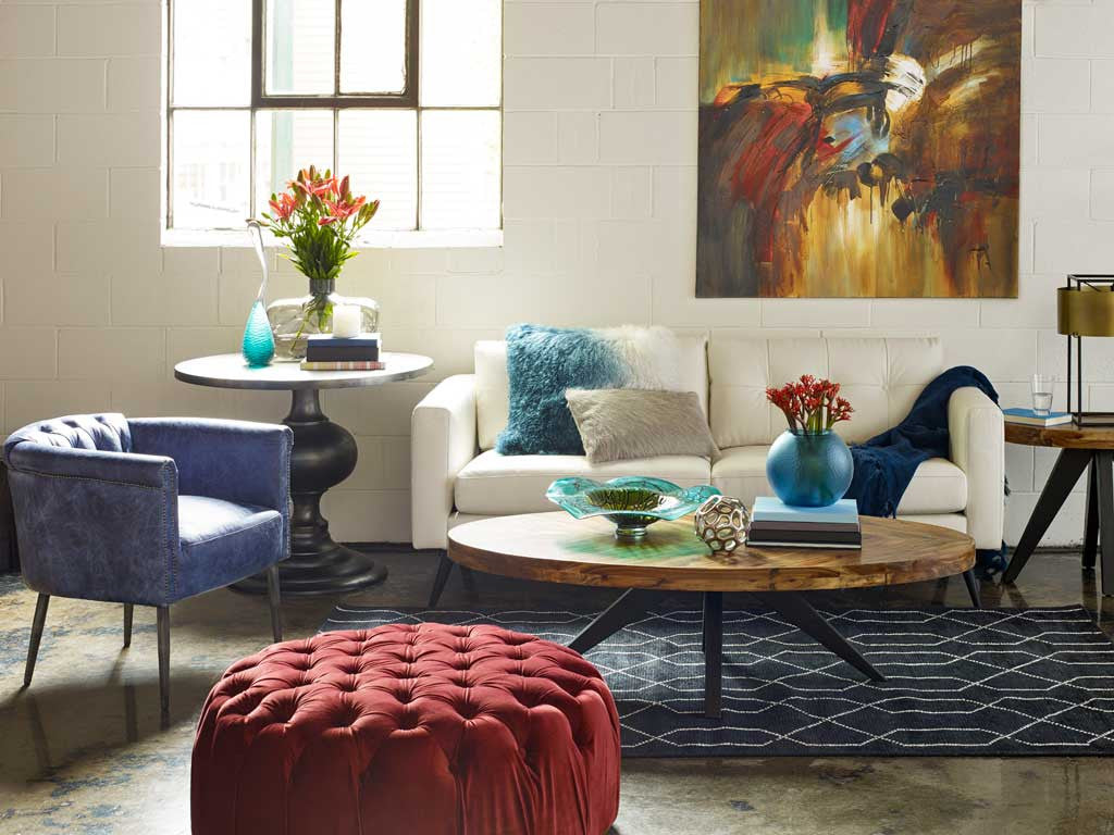 Corcoran Leather Sofa Pure White