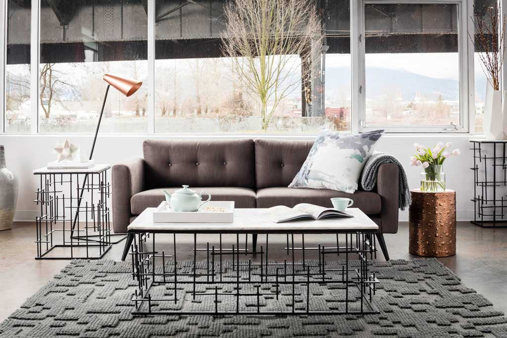Corcoran Sofa Gray