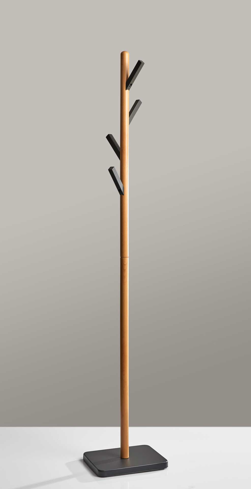 Lievin Coat Rack Natural/Gray