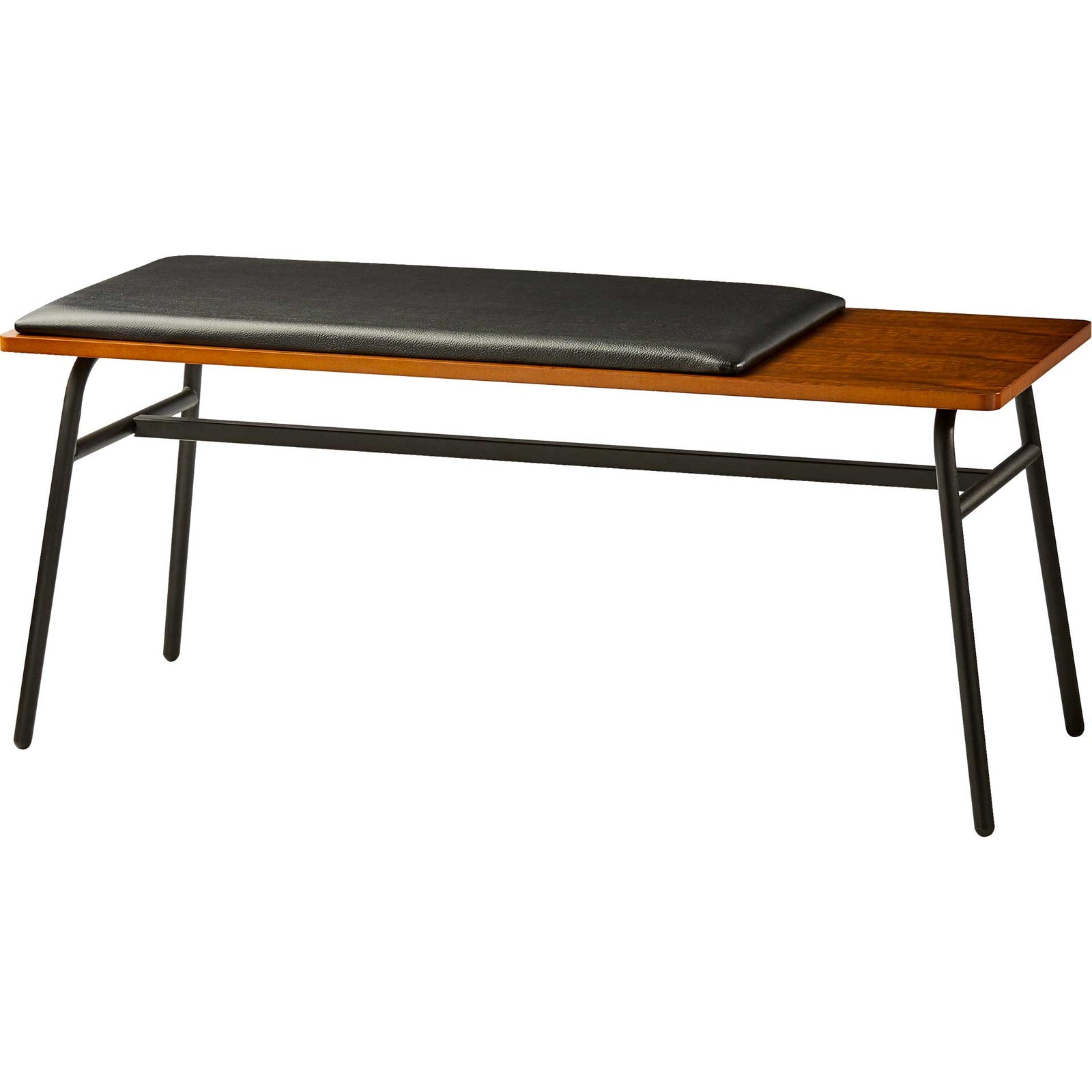 Charles Bench Walnut/Black
