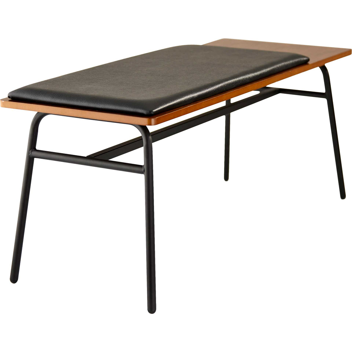 Charles Bench Walnut/Black