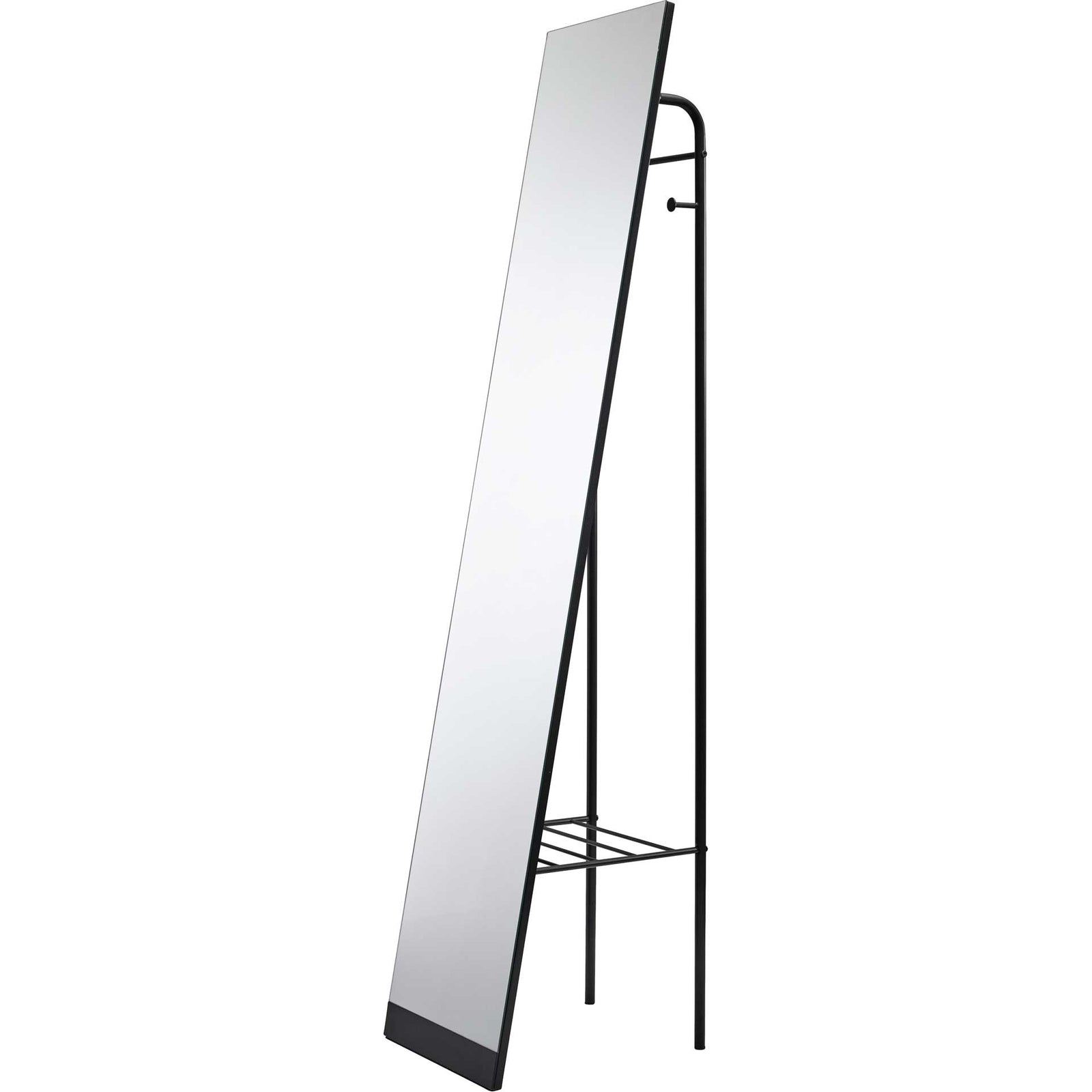 Tempo Floor Mirror Black
