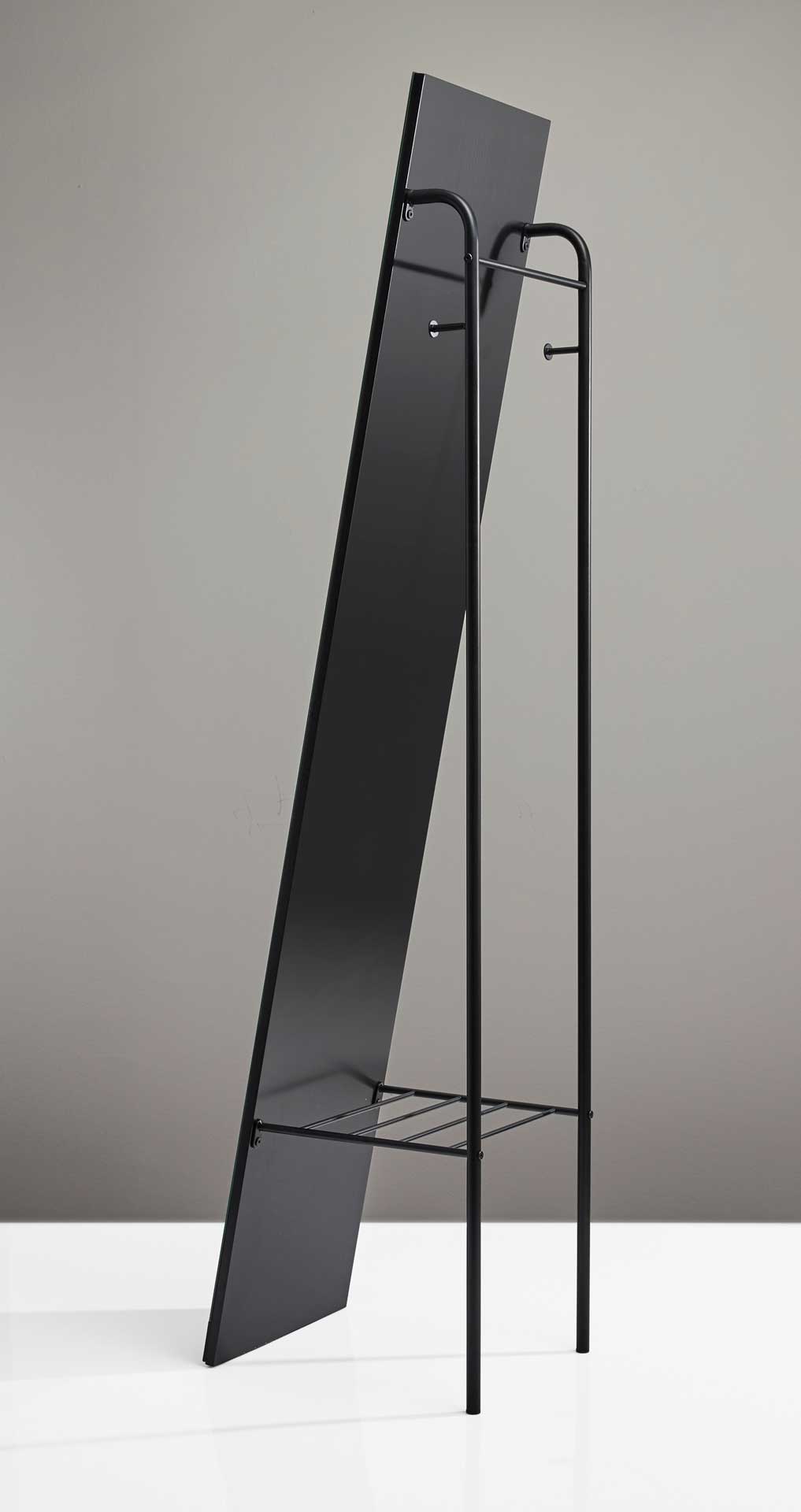 Tempo Floor Mirror Black