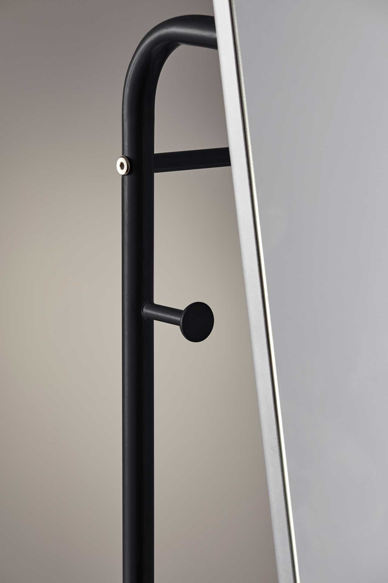 Tempo Floor Mirror Black