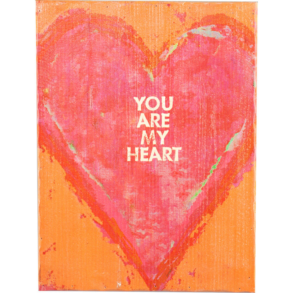 You Are My Heart Wall Art