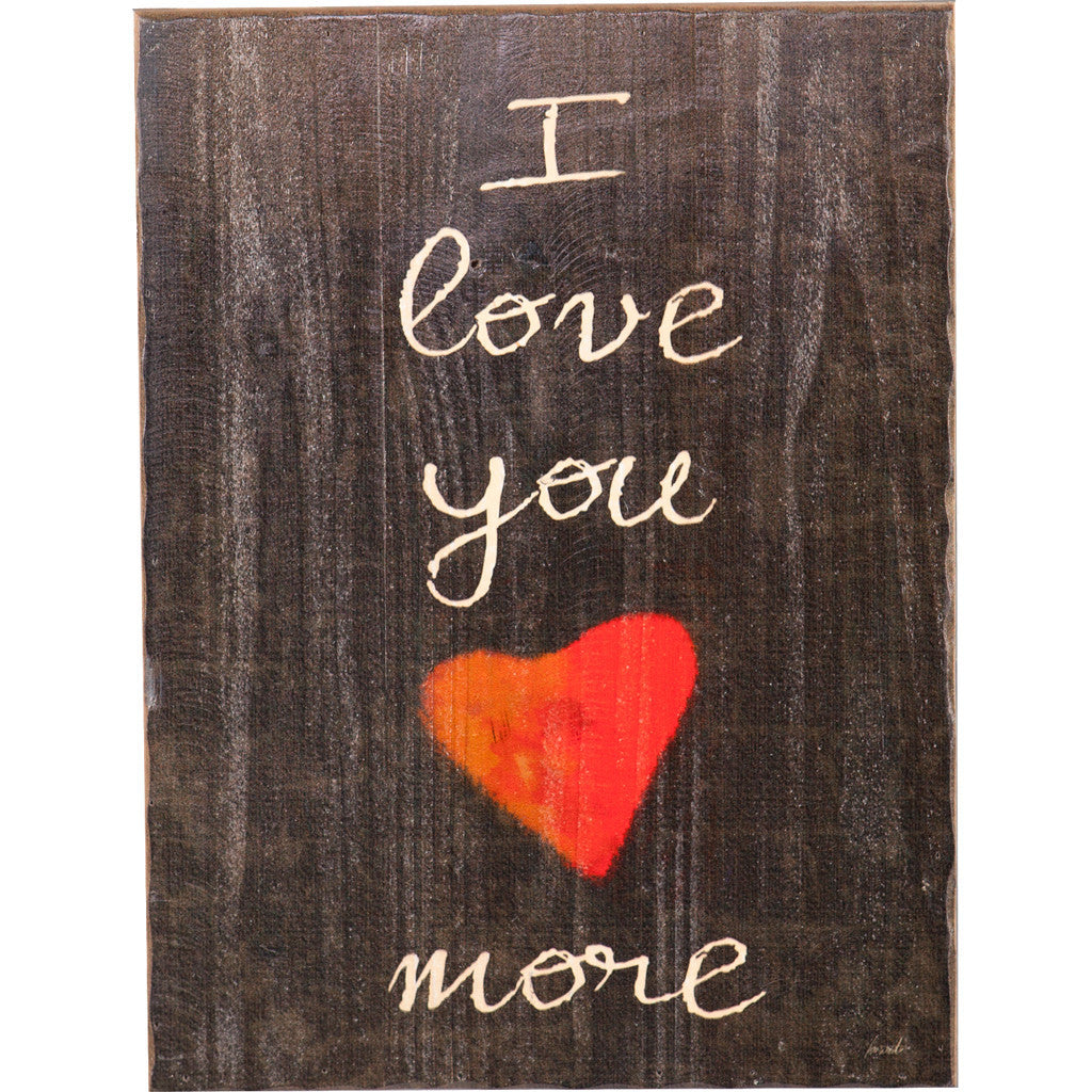 Swoon Love You More Wall Art