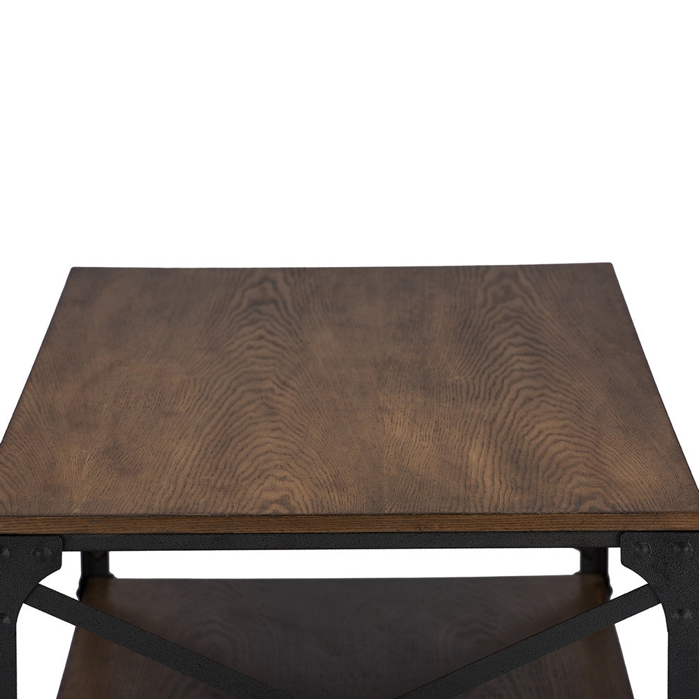 George Vintage Coffee Table Distressed Wood