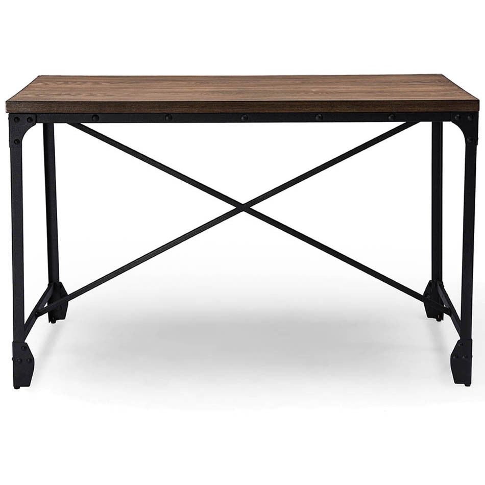 George Vintage Desk Distressed Wood