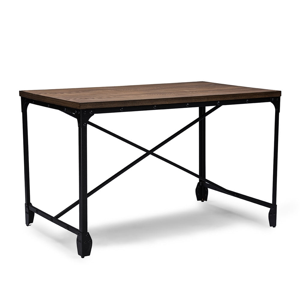 George Vintage Desk Distressed Wood