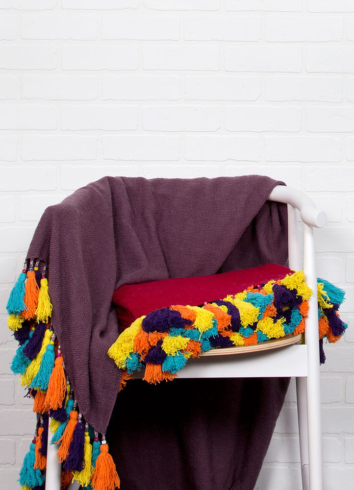 Zaire Flint/Bird Of Paradise Throw