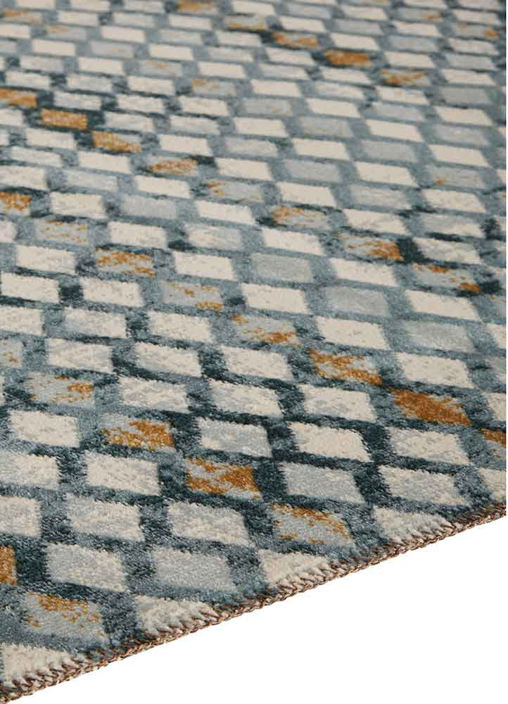 Zane Malik Blue/White Area Rug