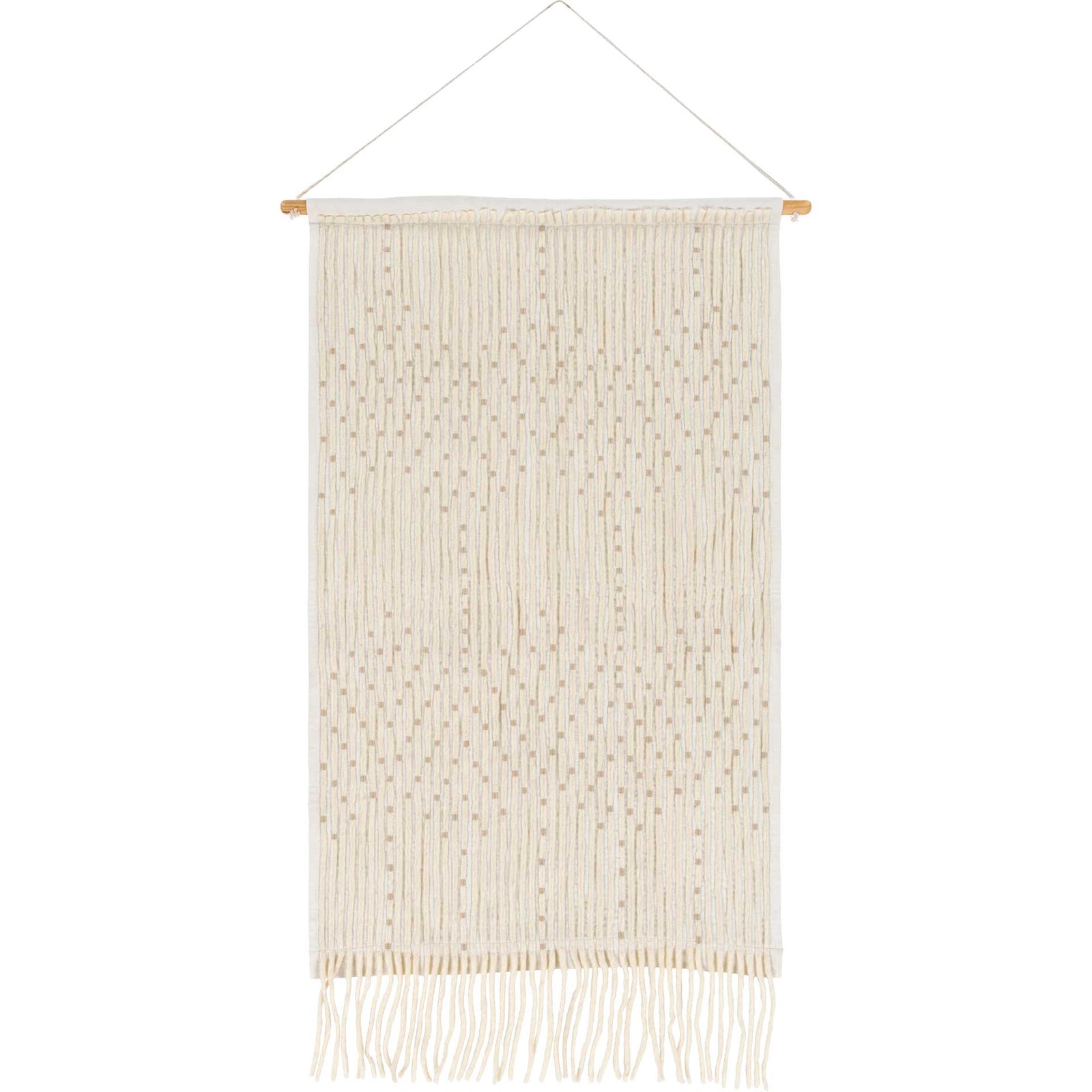 Amara Wall Hanging Ivory/Cream/Khaki