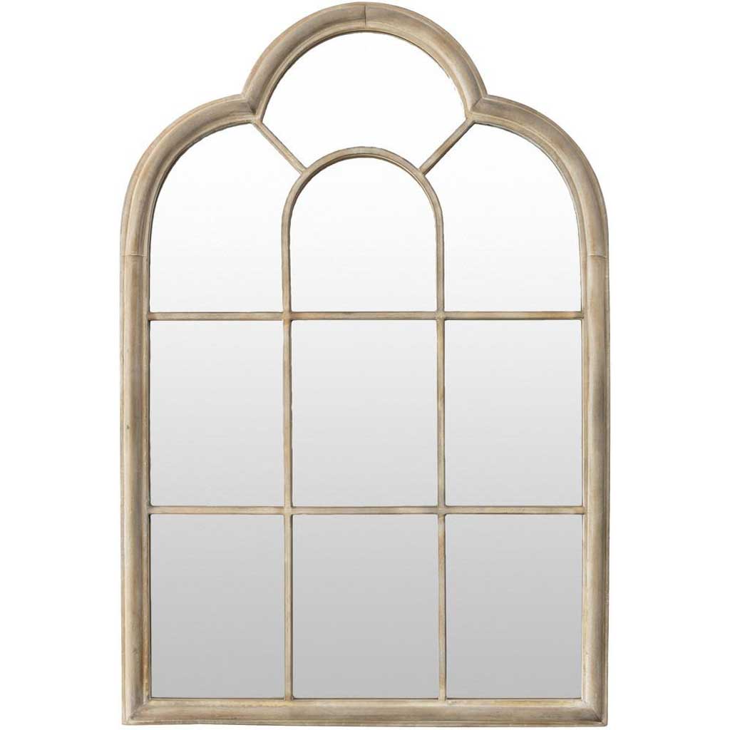 Abbott Silver Wall Mirror