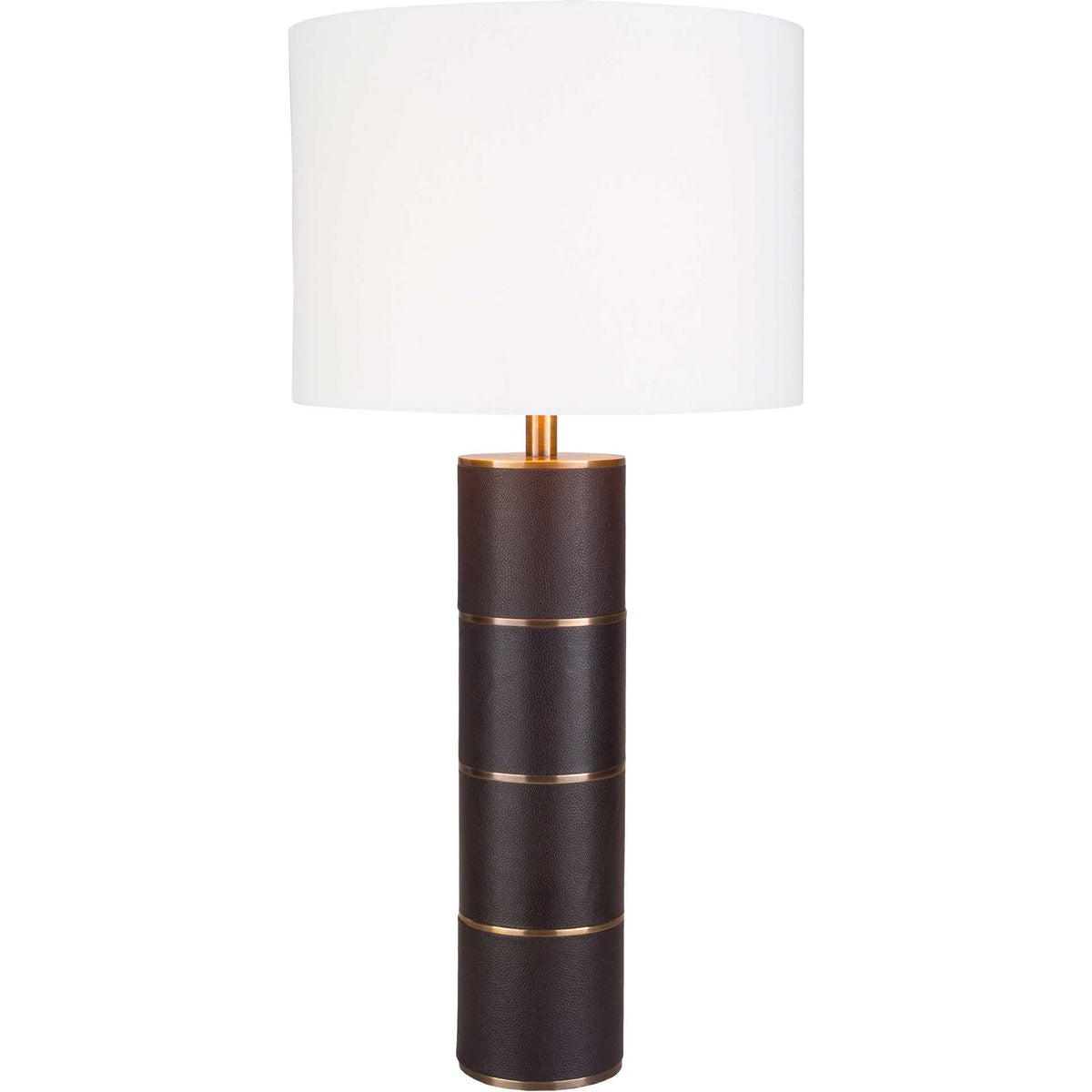 Anakin Table Lamp Dark Brown/White