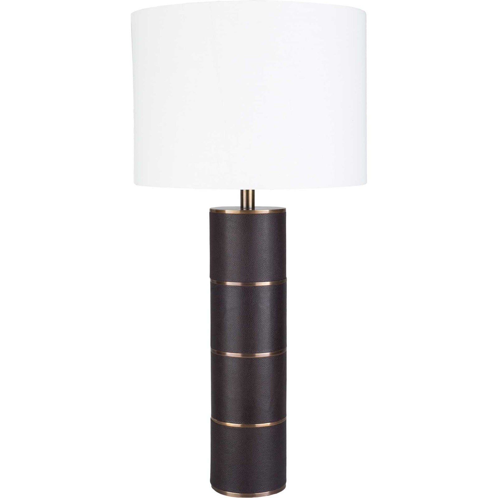 Anakin Table Lamp Dark Brown/White