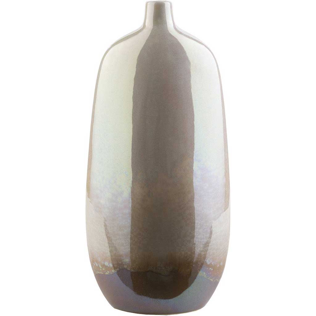 Adele Ceramic Table Vase Black Large
