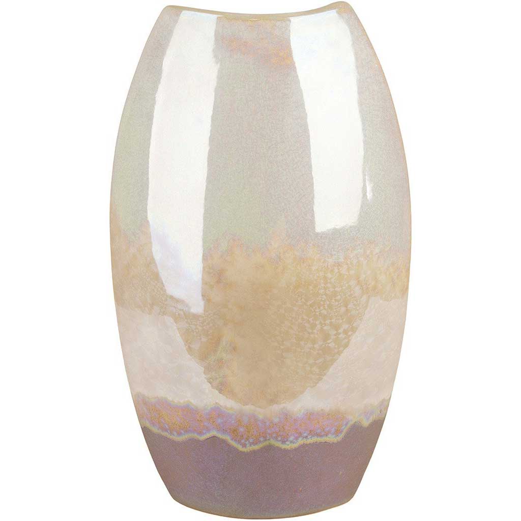 Adele Ceramic Table Vase Black Medium