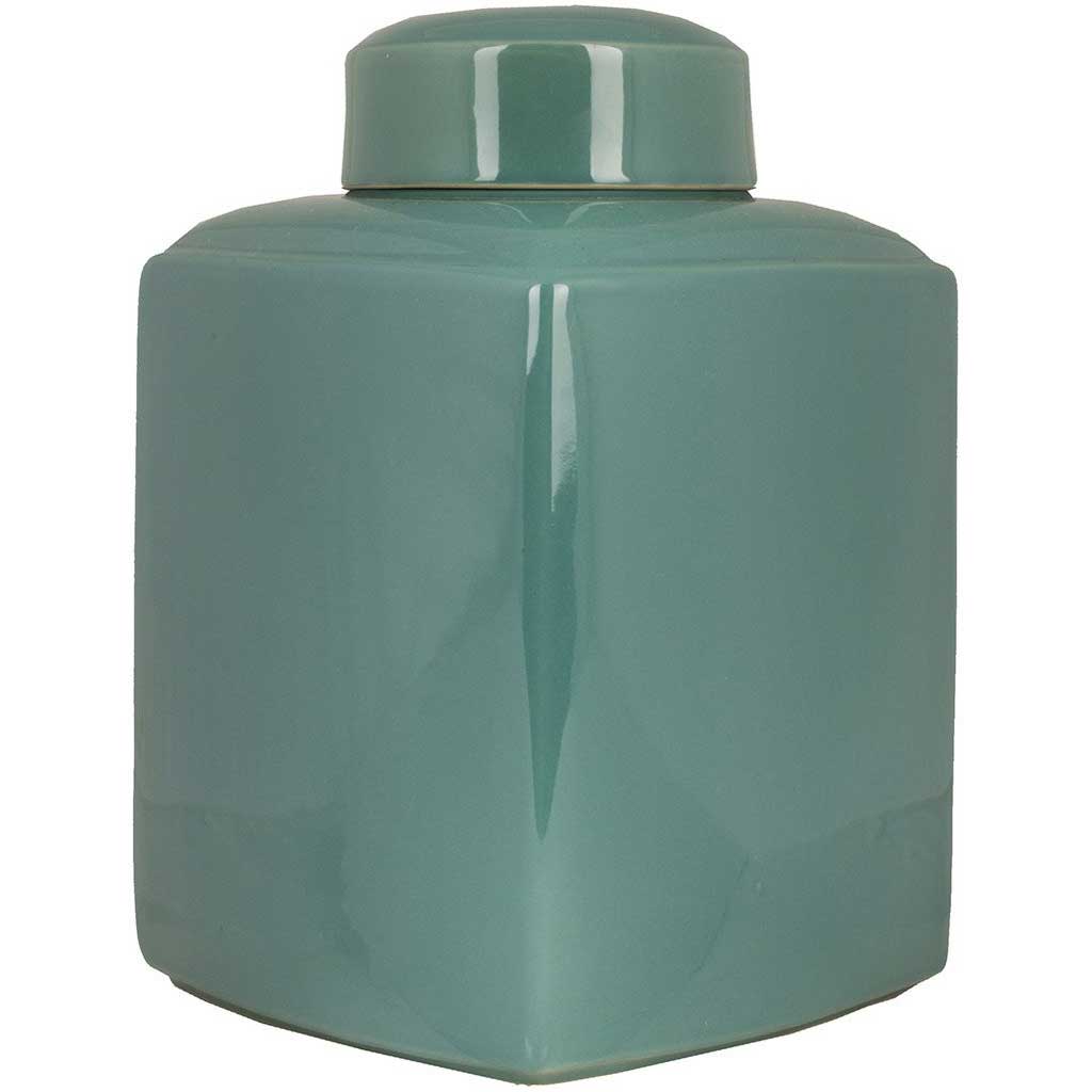Aegean Ceramic Jar Teal