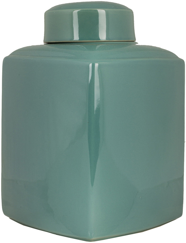 Aegean Ceramic Jar Teal