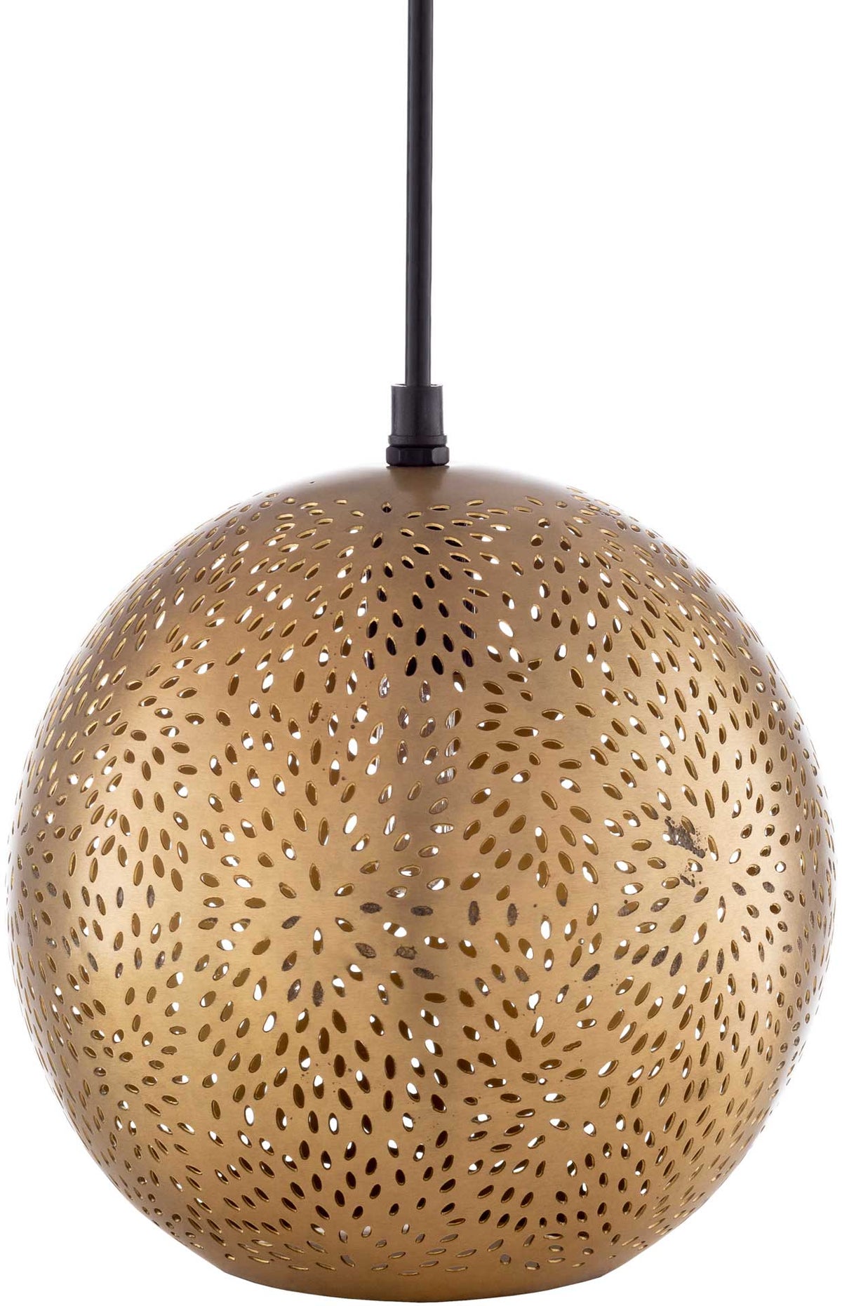 Adele Round Ceiling Lamp Brass