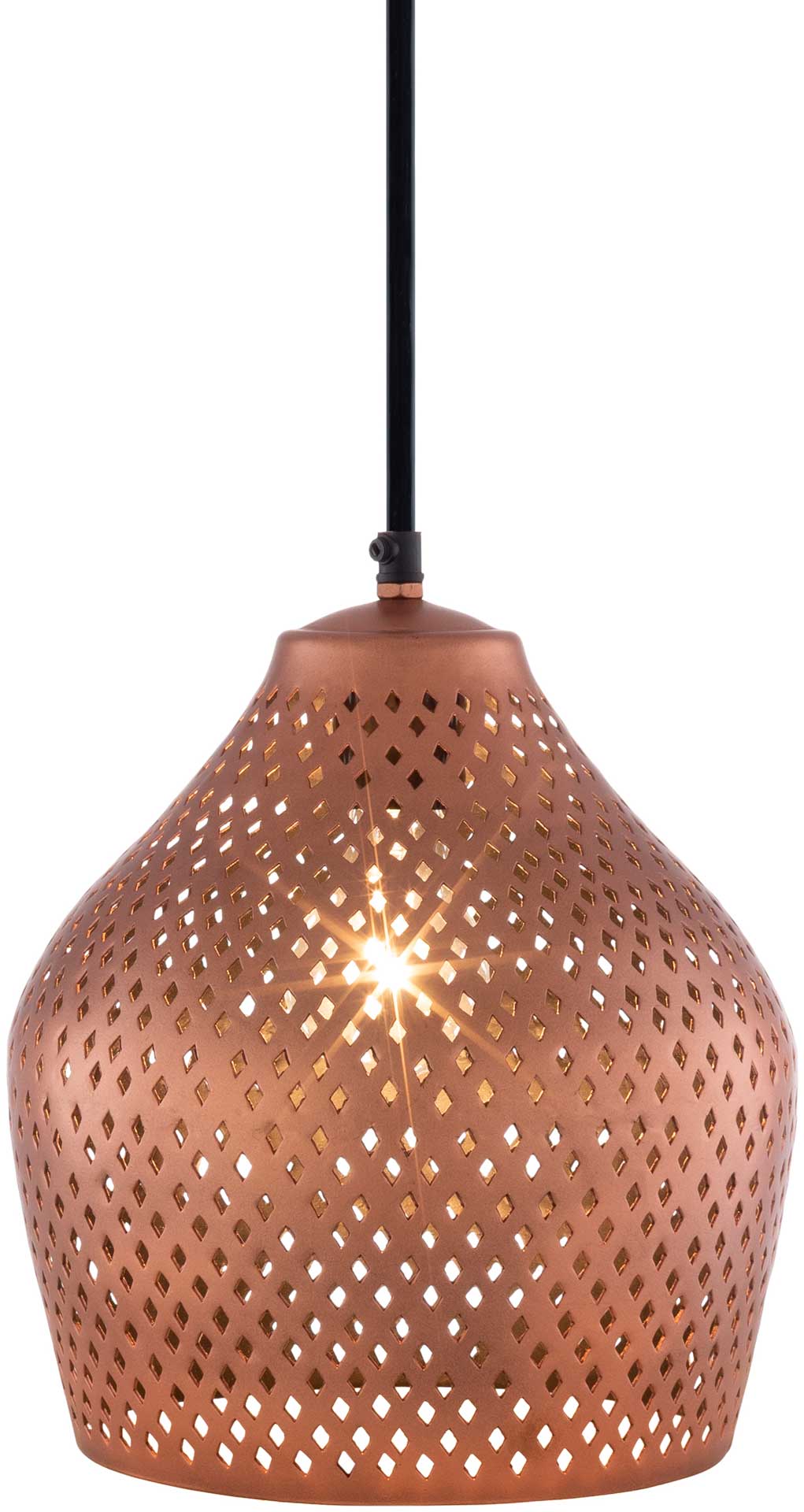 Adele Bell Ceiling Lamp Copper