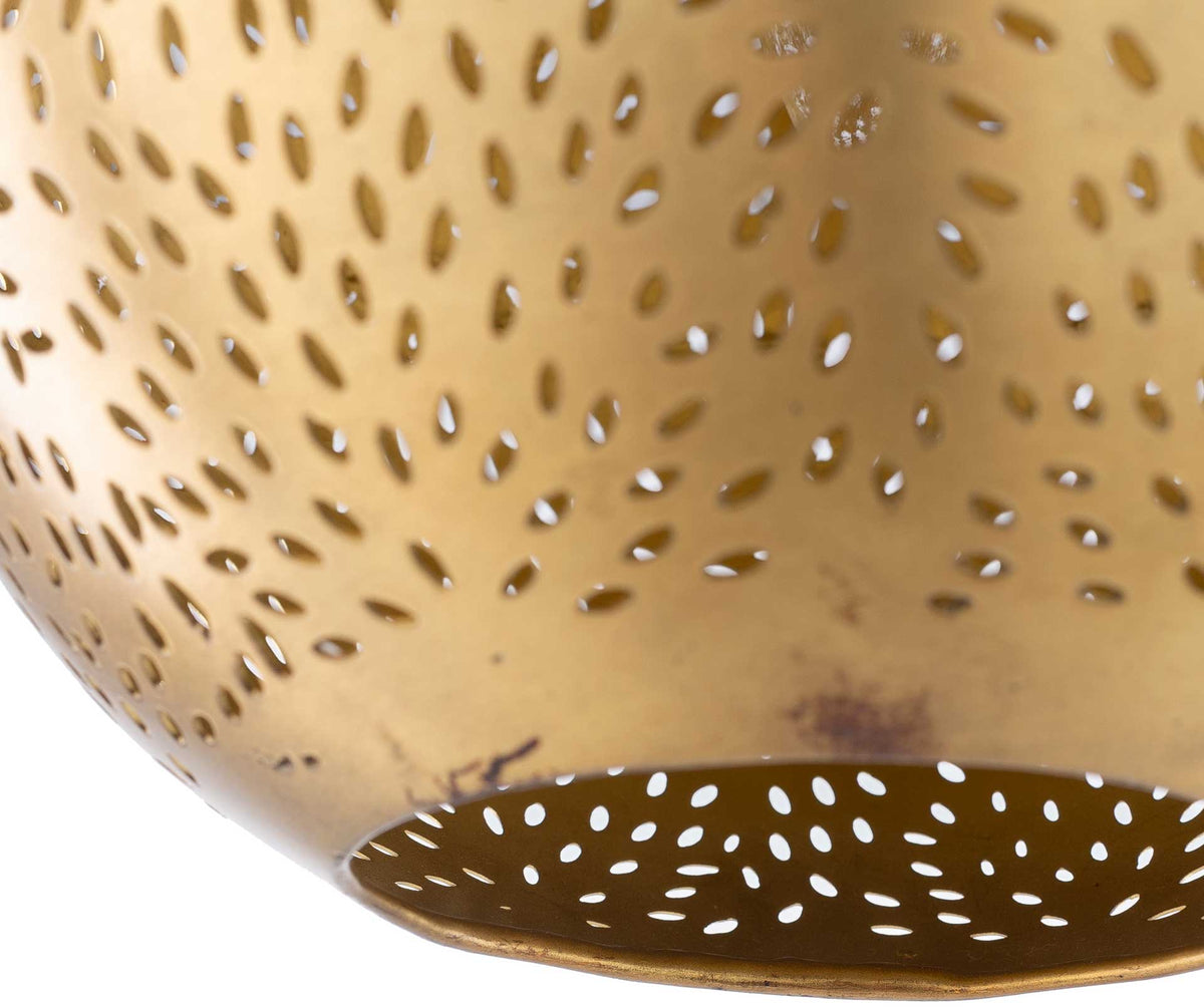 Adele Round Ceiling Lamp Brass