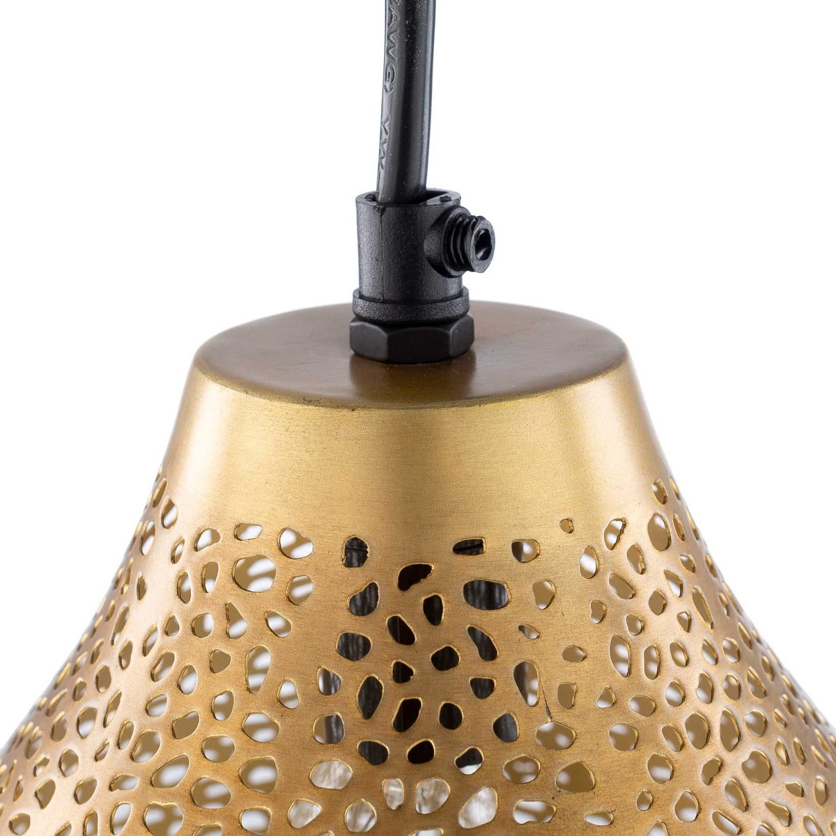 Adele Bell Ceiling Lamp Brass