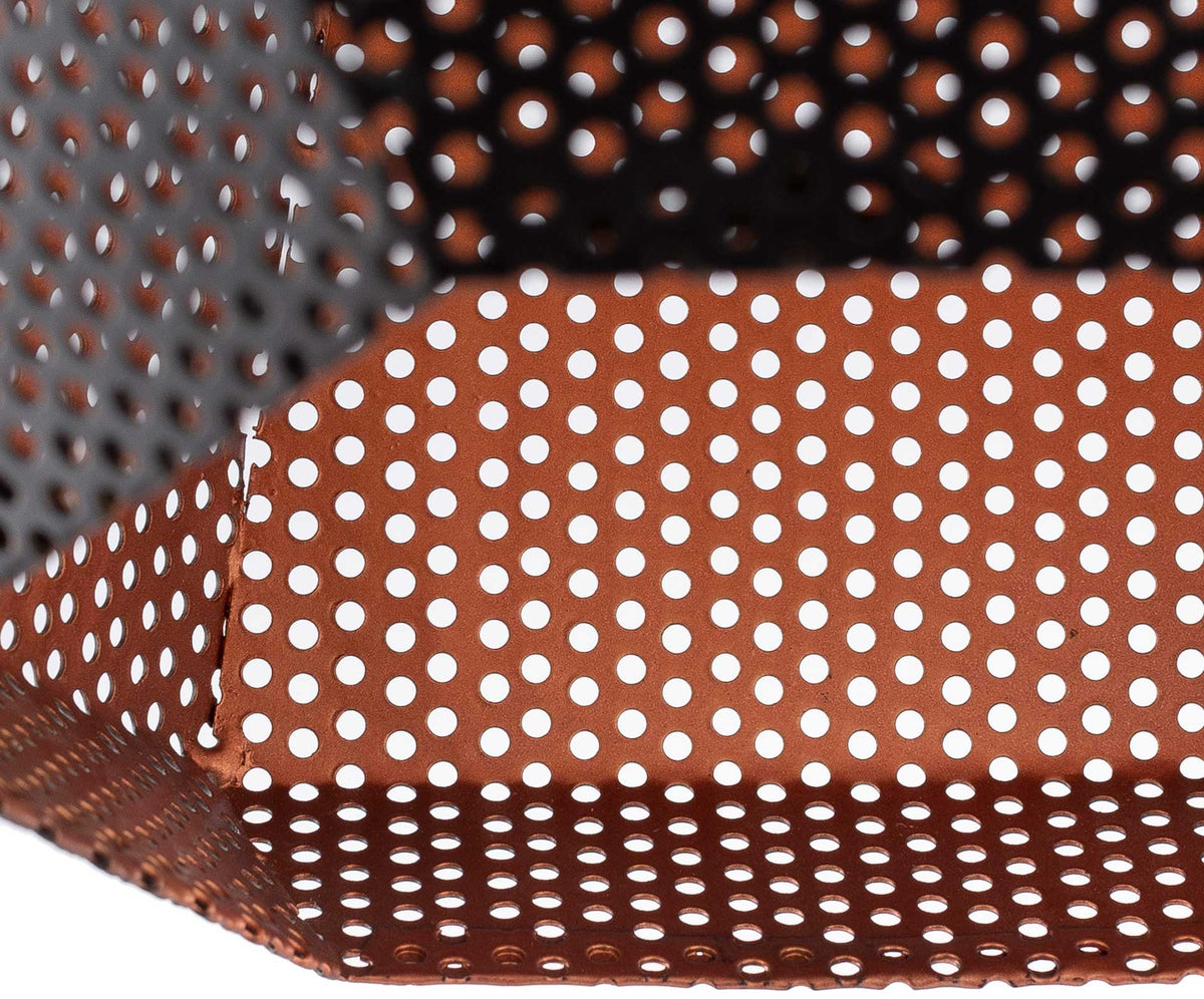 Adele Geometric Ceiling Lamp Black