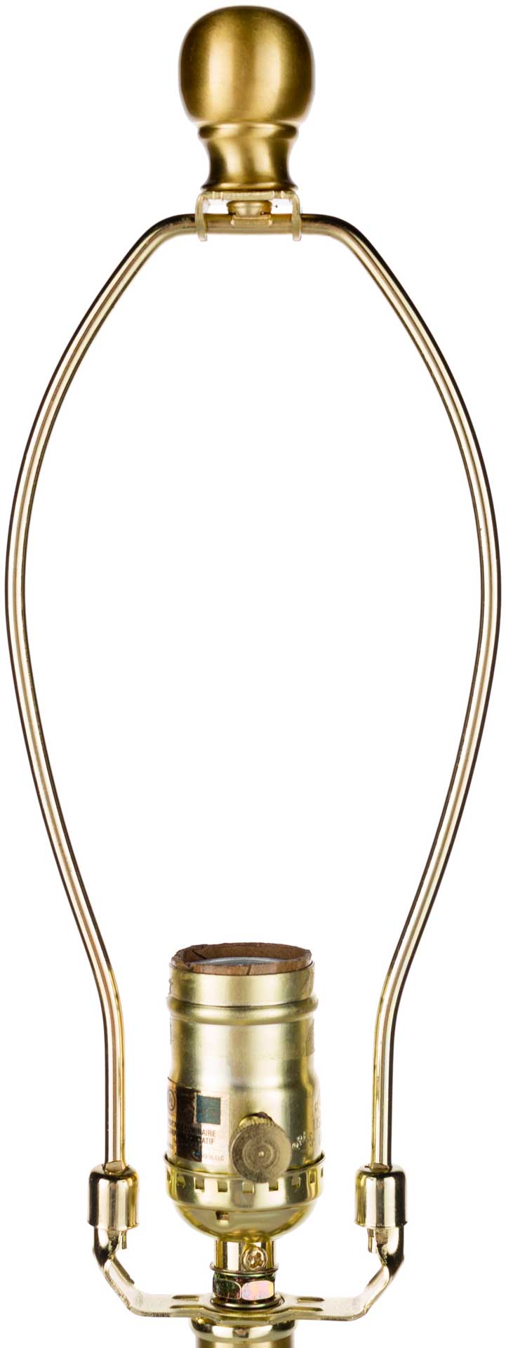 Alexander Table Lamp White/Brass