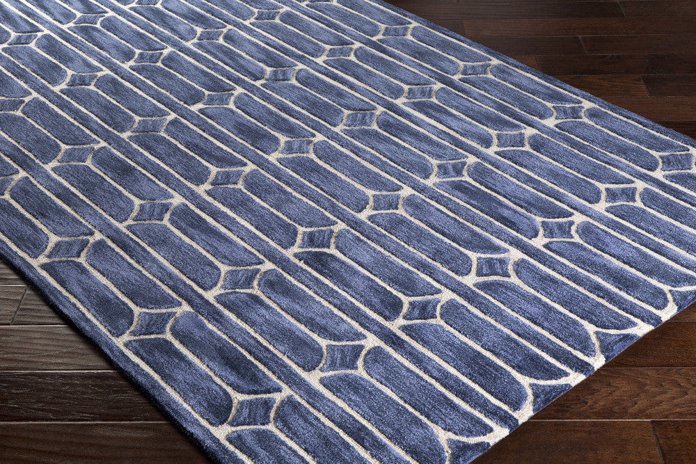 Alexandra Denim/Navy/Khaki Area Rug