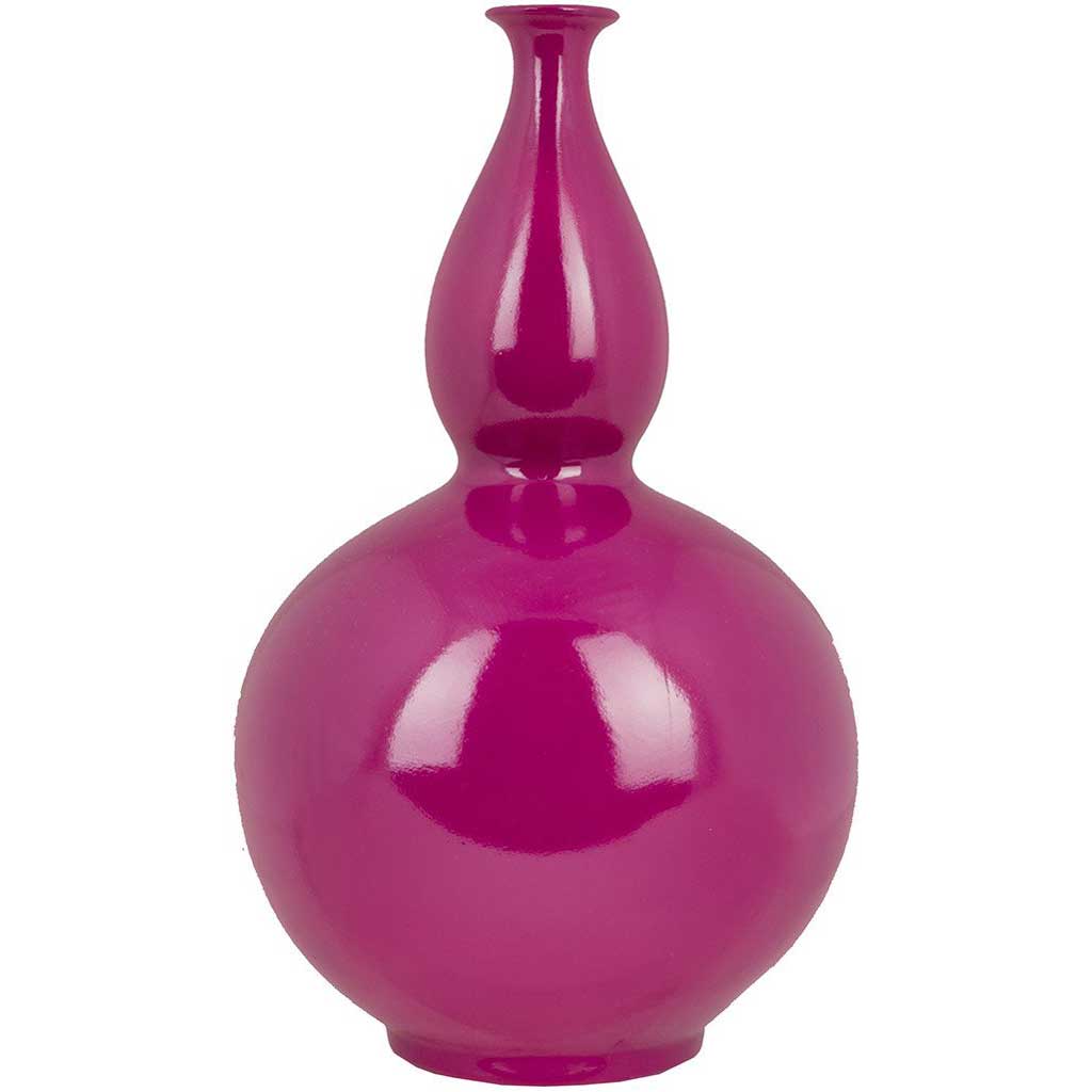 Anteros Ceramic Table Vase Eggplant