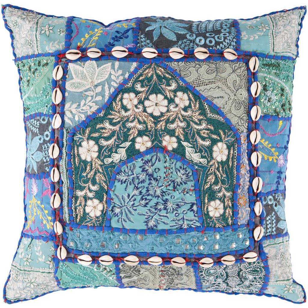 Hues Teal/Teal Pillow