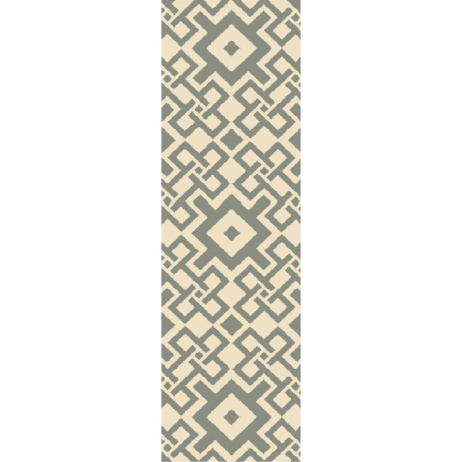 Aura Moss/Beige Runner Rug