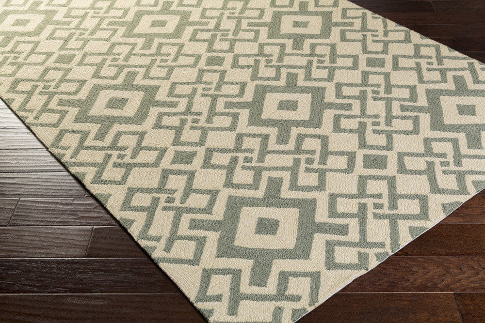 Aura Moss/Beige Area Rug