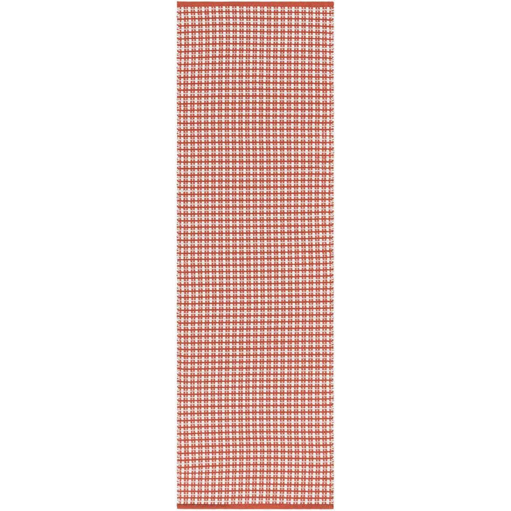 Aruba Rust/Ivory Runner Rug