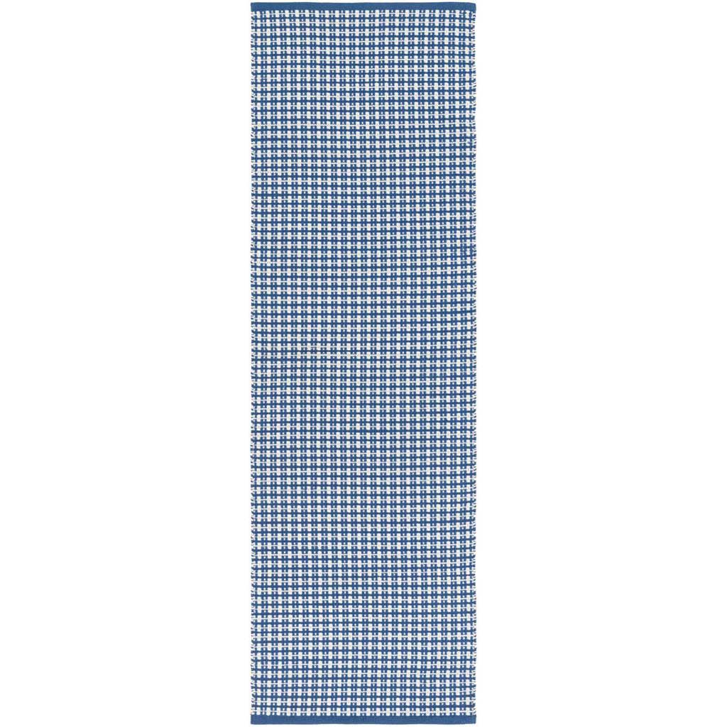 Aruba Cobalt/Ivory Runner Rug