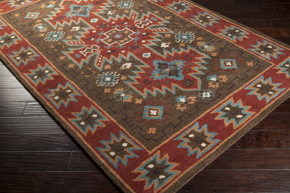 Arizona Chocolate/Rust Area Rug