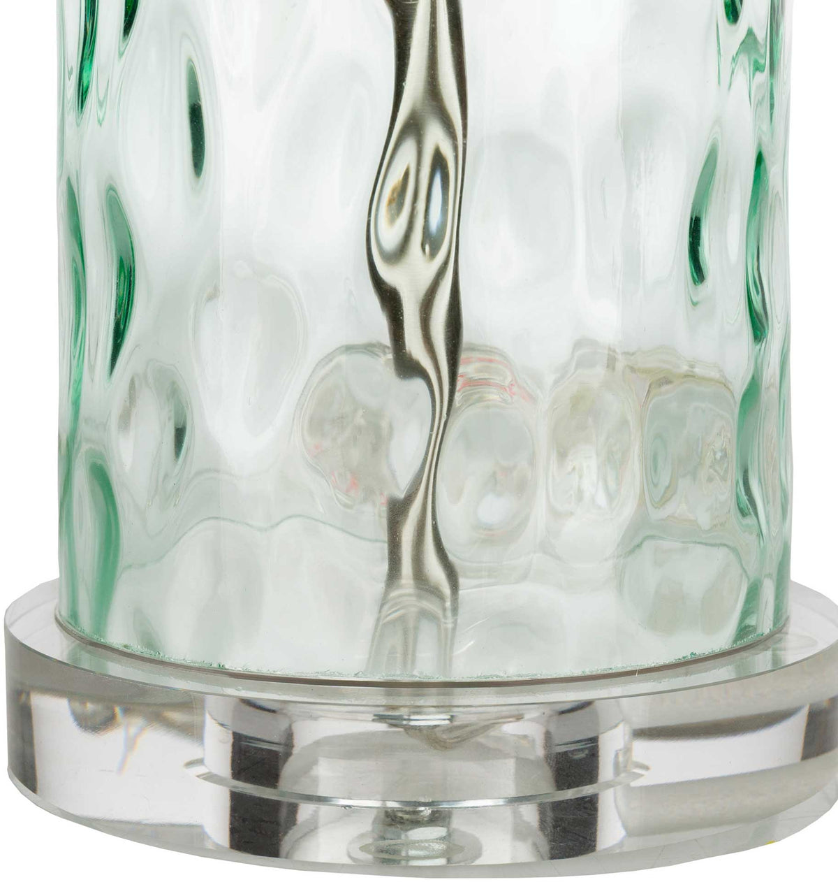 Ava Table Lamp Camel/White/Aqua