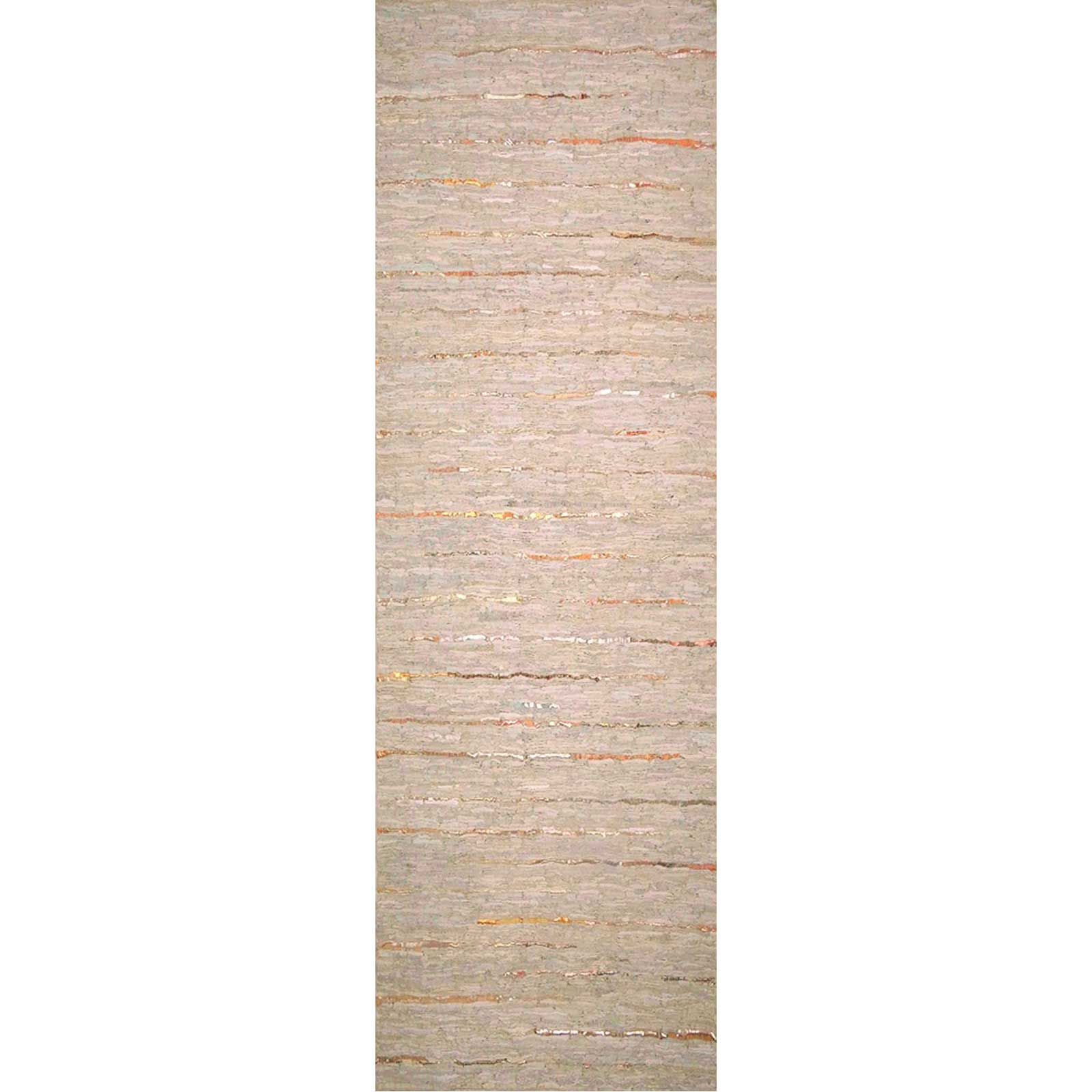 Anthracite Ivory/Beige Runner Rug