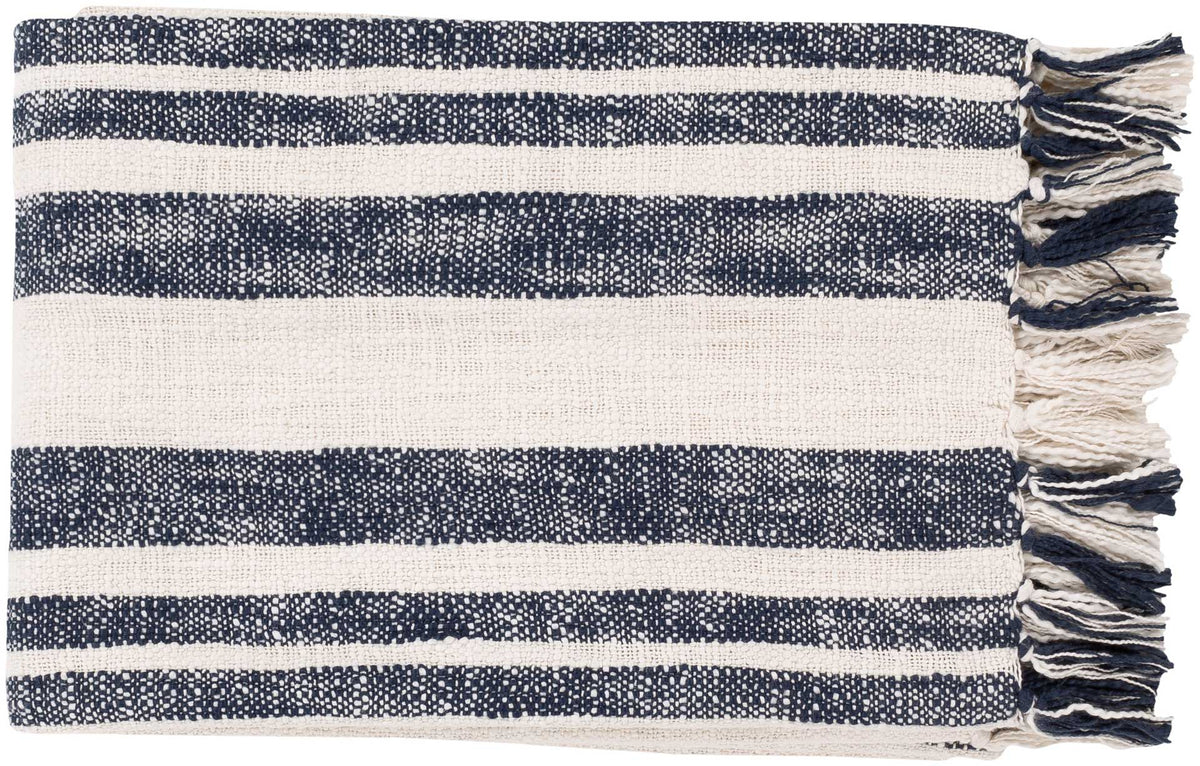 Avalyn Throw Navy/Ivory