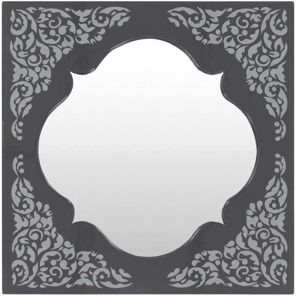 Avanti Navy/Gray 28x28 Wall Mirror