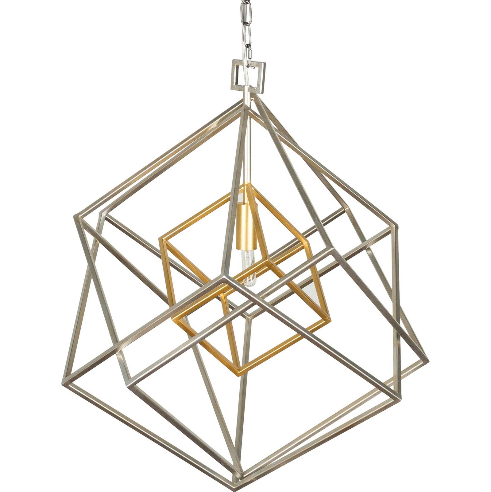 Broderick Ceiling Lamp Silver
